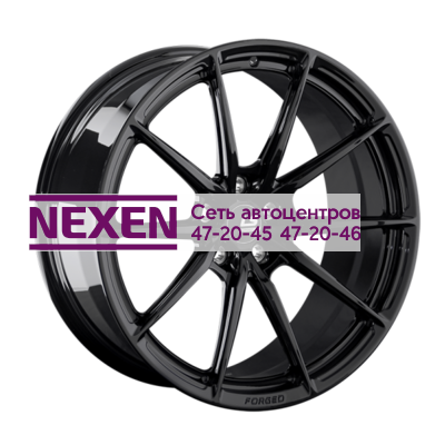 LS Forged 10x20/5x112 ET25 D66,6 LS FG05 BK (конус, C570)