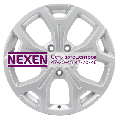 Khomen Wheels 6,5x17/5x108 ET50 D63,3 KHW1710 (Focus) F-Silver