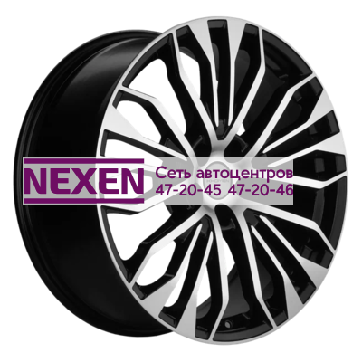 Khomen Wheels 8,5x20/5x108 ET46 D63,4 KHW2009 (Tugella) Black-FP