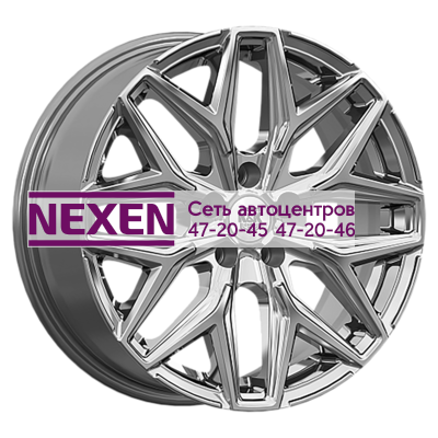 K&K 7x17/4x108 ET32 D65,1 Ариус (КС1187) Дарк платинум