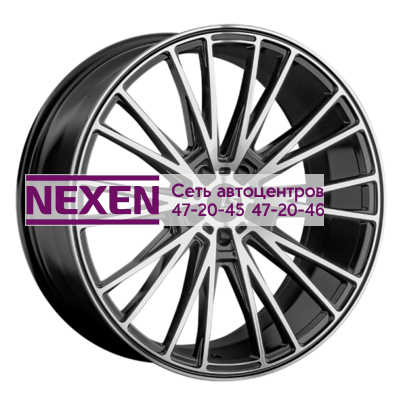 LS FlowForming 10,5x21/5x112 ET40 D66,6 RC60 BKF (конус)