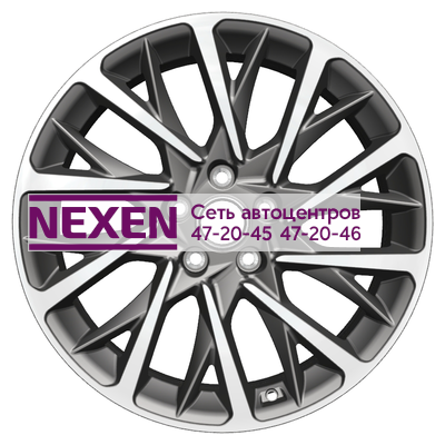 Khomen Wheels 7,5x18/5x114,3 ET45 D60,1 KHW1804 (Camry) Gray-FP