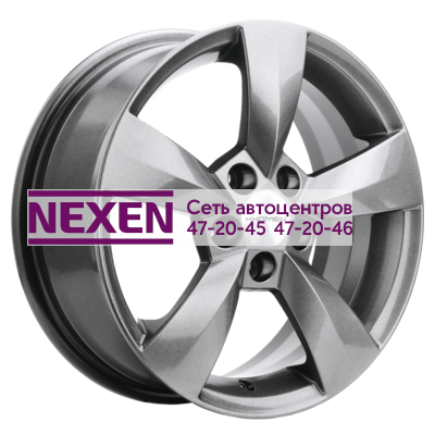 Khomen Wheels 6x15/5x100 ET43 D57,1 KHW1504 (Fabia) Gray