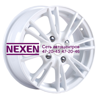 Скад 5,5x14/4x98 ET39 D58,6 Пантера (КЛ109) Белый