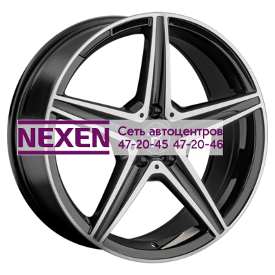 Replay 7,5x17/5x112 ET36 D66,6 MR253 BKF (конус, MB003)