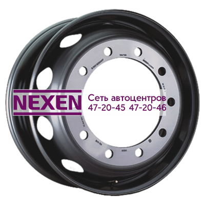 Accuride 8,25x22,5/10x335 ET165 D281 M22 Black (RZB15098OE) (12,5 мм) ИСУЗУ, автобусы иномарки 3 750 кг