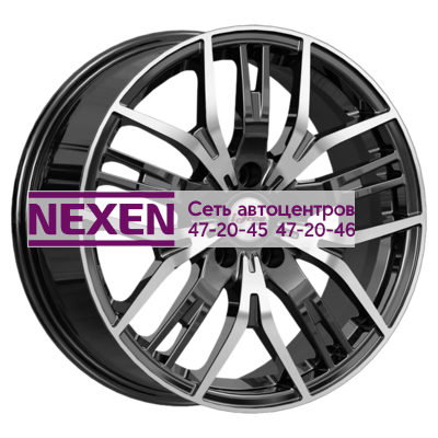 iFree 7x17/5x108 ET45 D67,1 Аскет (КС1072) Блэк Джек