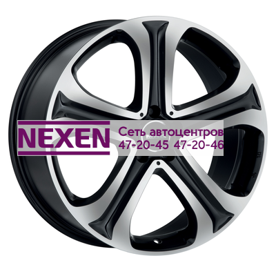 MAK 9,5x20/5x112 ET55 D66,6 Spitze Black mirror