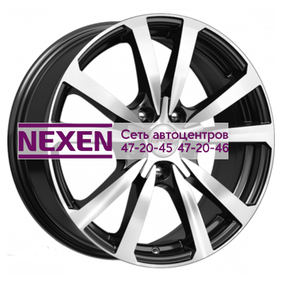 iFree 7x17/5x100 ET45 D67,1 Бэнкс Блэк Джек