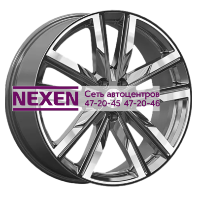 Premium Series 8x20/5x114,3 ET30 D60,1 КР014 (Lexus RX) Diamond Gloss Graphite