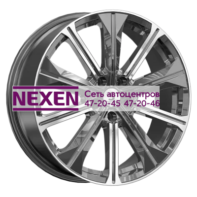 Premium Series 7x19/5x108 ET36 D65,1 КР013 (Exeed TXL) Diamond Gloss Graphite
