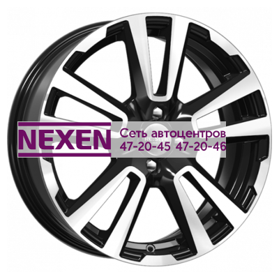 K&K 6,5x17/4x100 ET41 D60,1 КС874 Алмаз черный