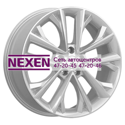 Premium Series 7x18/5x114,3 ET53 D54,1 КР012 (Coolray) Elite Silver