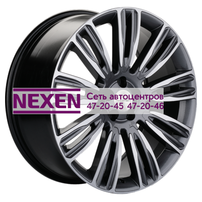Khomen Wheels 8,5x20/5x108 ET45 D63,4 KHW2004 (Velar) Gray-FP