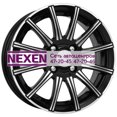 K&K 6x15/5x105 ET39 D56,6 Сиеста-оригинал (КС474) Алмаз черный