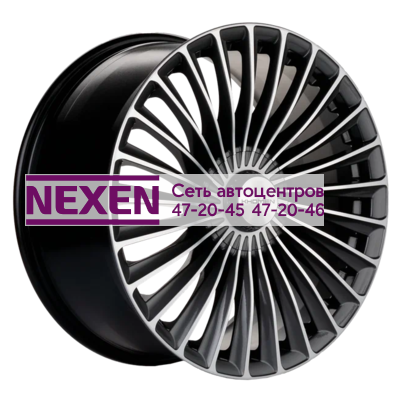 Khomen Wheels 8,5x20/5x112 ET38 D66,6 KHW2008 (Mercedes Front) Gray-FP