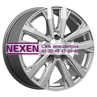 K&K 8x18/5x130 ET53 D71,6 Мичиган (КС1107) Дарк платинум