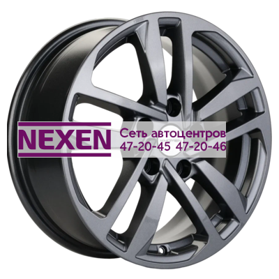 Khomen Wheels 6,5x16/5x100 ET39 D57,1 KHW1612 (Polo) Gray