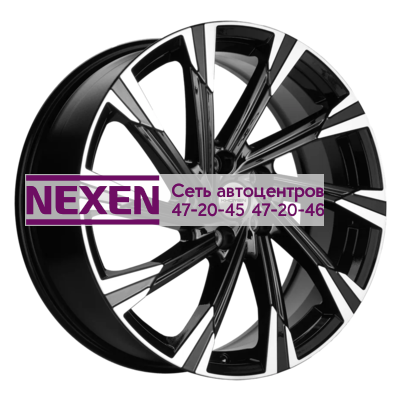 Khomen Wheels 7,5x19/5x114,3 ET45 D60,1 KHW1901 (Geely Atlas/Atlas Pro) Black-FP