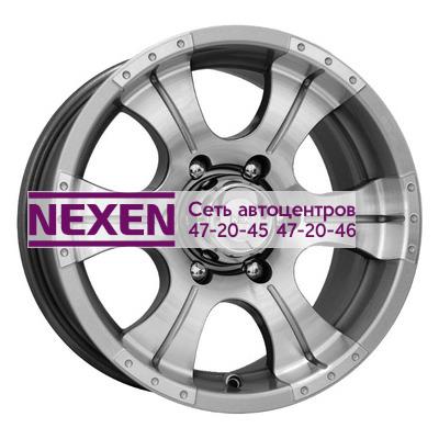 K&K 8x16/5x139,7 ET0 D110,1 Байконур (КС465) Дарк платинум