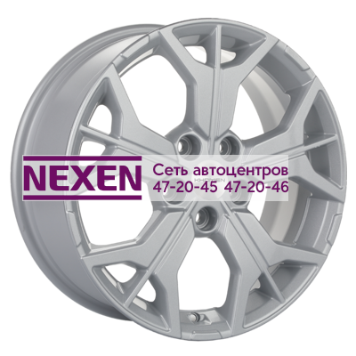 Khomen Wheels 7x17/5x112 ET54 D57,1 KHW1715 (Jetta) F-Silver