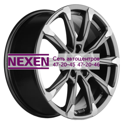 Khomen Wheels 7,5x18/5x114,3 ET45 D67,1 KHW1808 (Xceed/CX-5/3) Gray-FP