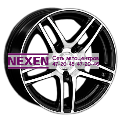 LS 7x16/5x112 ET48 D66,6 285 BKF (конус)