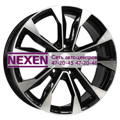 RST 8,5x21/5x150 ET54 D110,1 R2107FF (Toyota Land Cruiser 200 Series Facelift [2015 .. 2023]) Black-FP F