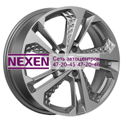 SKAD Original 7x18/5x112 ET45 D57,1 KL-1069 (Karoq) Графит