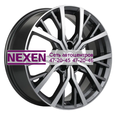 Khomen Wheels 7x18/5x114,3 ET48,5 D67,1 KHW1806 (Sportage) Gray-FP