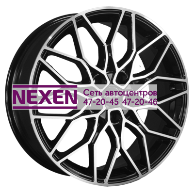 Khomen Wheels 7x18/5x114,3 ET50 D64,1 KHW1813 (Haval M6 (Plus)) Black-FP
