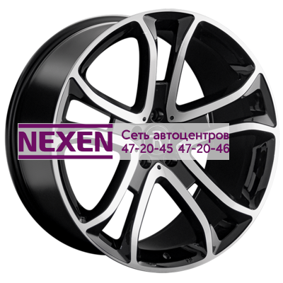 Replay 10x21/5x112 ET52 D66,6 MR208 BKF (конус, MB001)