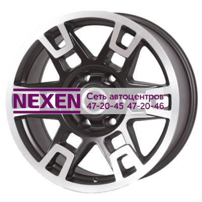 Lizardo 8x18/6x139,7 ET10 D106,1 XH296 CBMF (пш)