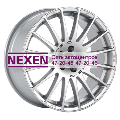 OZ 11x20/5x130 ET48 D71,6 Superturismo Dakar Matt Race Silver + Black Lettering
