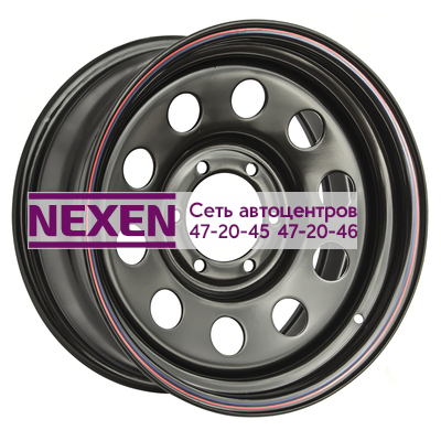 Off-Road Wheels 8x16/6x114,3 ET-10 D66 Ниссан Навара D40 2.5TD черный