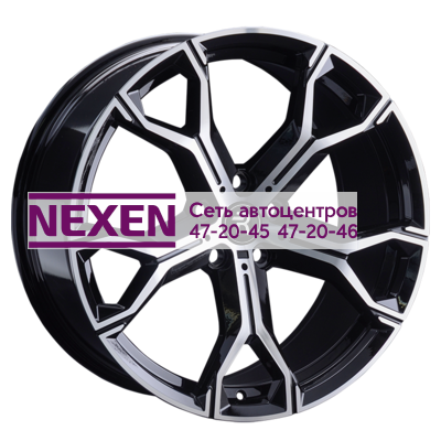 Replay 9,5x21/5x120 ET49 D72,6 LR75 BKF (пш, LR002)