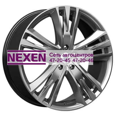 K&K 8,5x20/5x108 ET45 D63,35 Атлас (КС661M) Дарк платинум