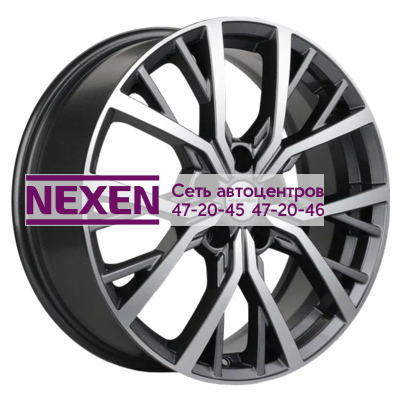 Khomen Wheels 7x18/5x114,3 ET40 D64,1 KHW1806 (Haval F7/F7x) Gray-FP