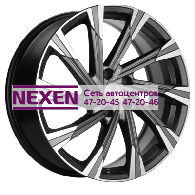 Khomen Wheels 7,5x19/5x108 ET36 D65,1 KHW1901 (Exeed VX/TXL/LX) Gray-FP