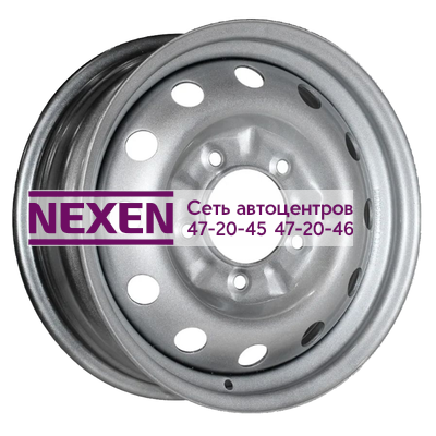 ТЗСК 6x15/5x139,7 ET40 D98,5 Chevrolet Niva серебро