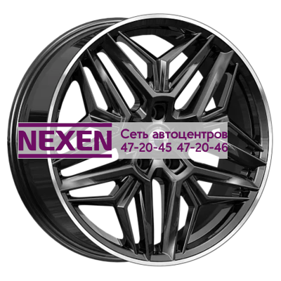 K&K 7x19/5x108 ET33 D60,1 Колумб (КС1038) Алмаз черный