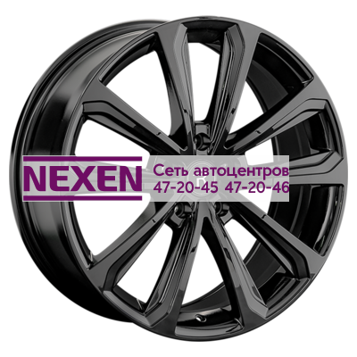 Replay 8x19/5x120 ET50 D64,1 BYD6 BK (конус, C570)