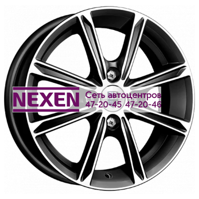 K&K 5x14/4x100 ET35 D67,1 Флэш (КС698) Алмаз черный