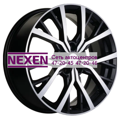Khomen Wheels 7x18/5x114,3 ET45 D67,1 KHW1806 (CX-5/3) Black-FP
