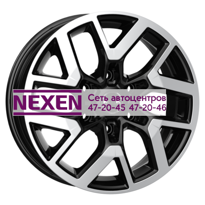 MAK 6,5x16/6x120 ET50 D74,5 Gravel Black mirror