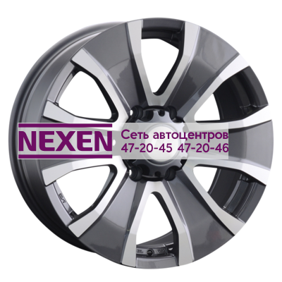 LS 8,5x20/6x139,7 ET25 D106,1 953 GMF (конус, Колпак+лого)