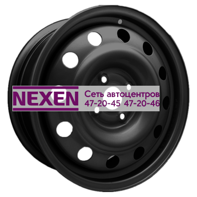 ТЗСК 6x15/4x100 ET48 D54,1 Hyundai Solaris, Kia Rio черный