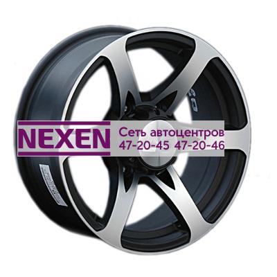 LS 7,5x17/6x139,7 ET0 D107,1 165 BKF (Колпак+лого)