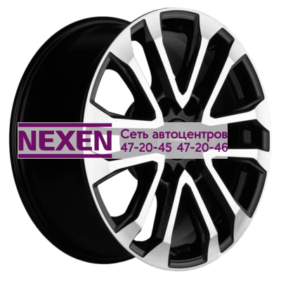 Khomen Wheels 7,5x18/6x139,7 ET42 D100,1 KHW1805 (Great Wall POER) Black-FP