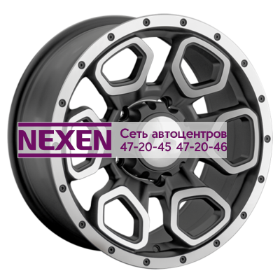 LS 9x17/5x150 ET25 D110,1 1345 MBF (конус, Колпак+лого)